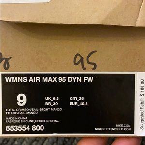 Nike WMNS Air Max 95 DYN FW